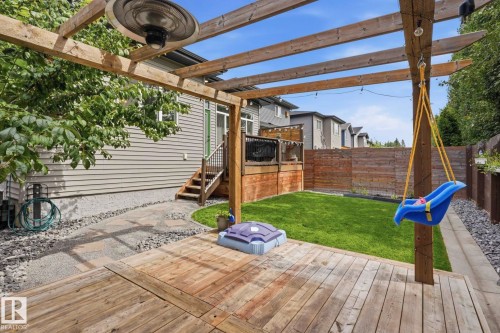 17 Kingsbury Circle, Spruce Grove, AB - Outdoor With Deck Patio Veranda With Exterior