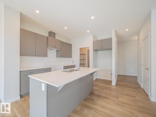 2204 193 Street Nw, Edmonton, AB - Indoor Photo Showing Kitchen With Double Sink