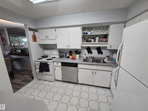 3236 130A Avenue Nw, Edmonton, AB - Indoor Photo Showing Kitchen With Double Sink