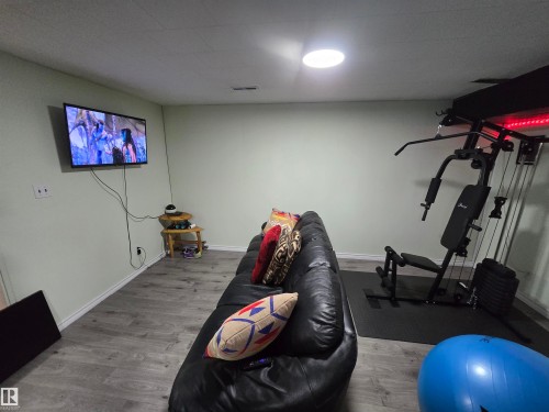 3236 130A Avenue Nw, Edmonton, AB - Indoor Photo Showing Gym Room