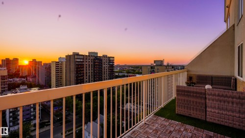 #1504 10130 114 St Nw, Edmonton, AB - Outdoor With Balcony With View