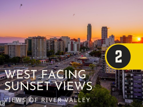 #1504 10130 114 St Nw, Edmonton, AB - Outdoor With View