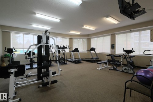 #209 237 Youville Dr E Nw, Edmonton, AB - Indoor Photo Showing Gym Room