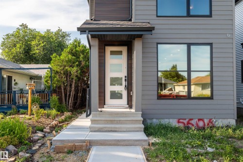 5606 105 Avenue Nw, Edmonton, AB - Outdoor With Deck Patio Veranda