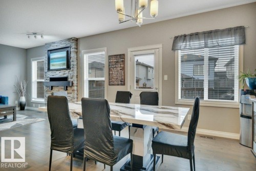 155 Kirpatrick Crescent, Leduc, AB - Indoor Photo Showing Dining Room