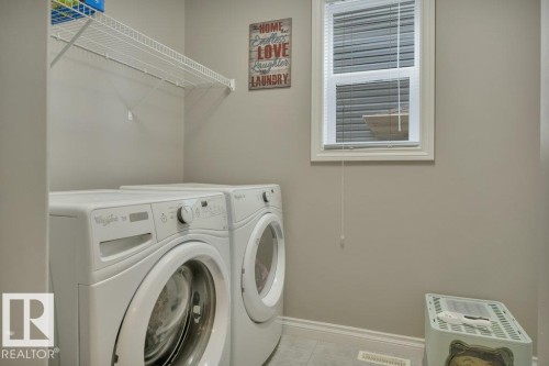 155 Kirpatrick Crescent, Leduc, AB - Indoor Photo Showing Laundry Room