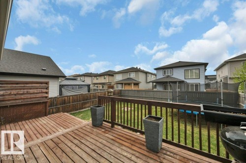 155 Kirpatrick Crescent, Leduc, AB - Outdoor With Deck Patio Veranda With Exterior