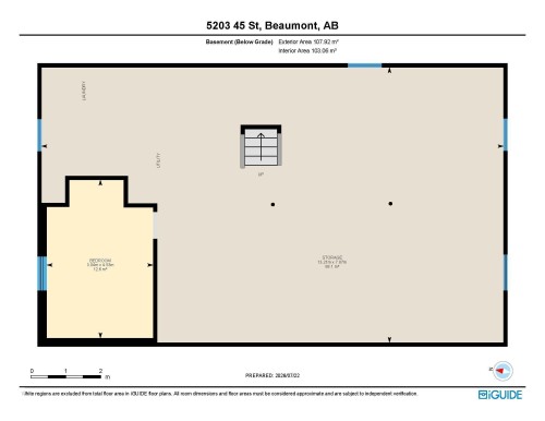 Floor plan - 5203 45 Street, Beaumont, AB - Other