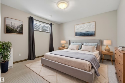 1213 Cunningham Drive Sw, Edmonton, AB - Indoor Photo Showing Bedroom