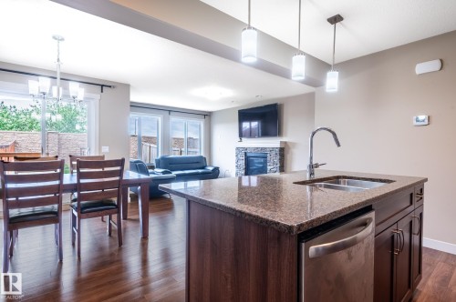 2312 Casey Cres Sw, Edmonton, AB - Indoor With Fireplace