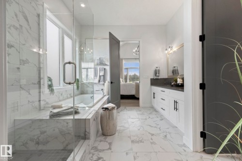 55 Maple Crescent, Gibbons, AB - Indoor Photo Showing Bathroom