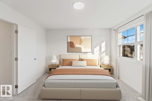 7128 50A Avenue, Beaumont, AB - Indoor Photo Showing Bedroom