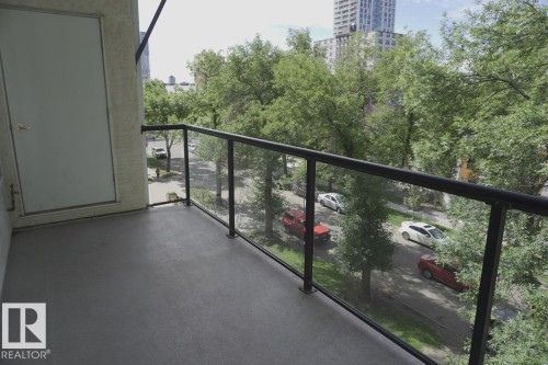 #434 10023 110 St Nw, Edmonton, AB - Outdoor With Balcony