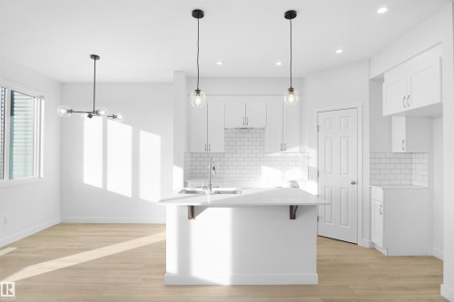 8456 183 Avenue Nw, Edmonton, AB - Indoor Photo Showing Kitchen With Upgraded Kitchen