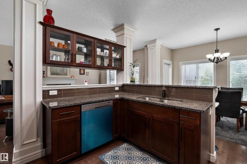 12207 172 Avenue Nw, Edmonton, AB - Indoor Photo Showing Kitchen With Double Sink