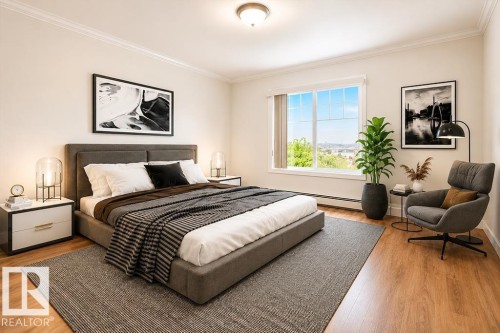 #411 2204 44 Av Nw, Edmonton, AB - Indoor Photo Showing Bedroom
