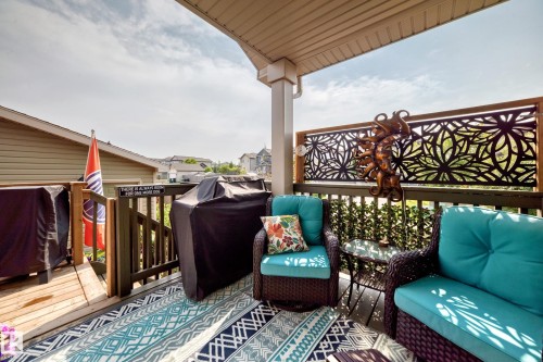 301 Sheridan Way, Leduc, AB - Outdoor With Deck Patio Veranda