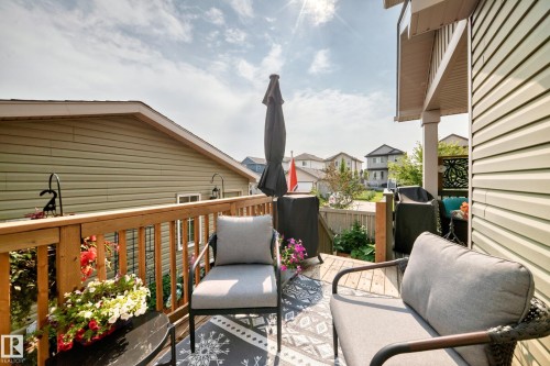 301 Sheridan Way, Leduc, AB - Outdoor With Deck Patio Veranda With Exterior