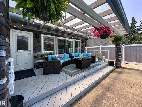 71 Lancaster Crescent, St. Albert, AB - Outdoor With Deck Patio Veranda With Exterior