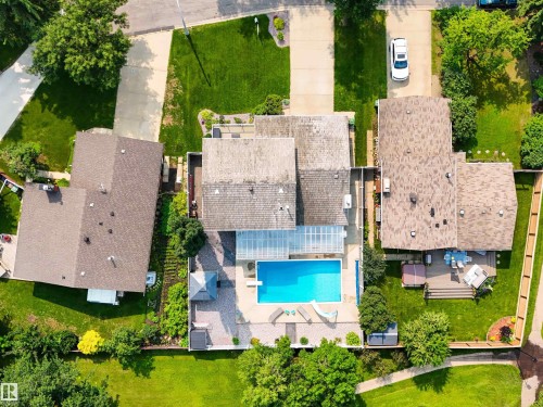 71 Lancaster Crescent, St. Albert, AB - Outdoor With In Ground Pool