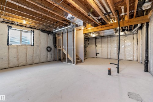 4178 Kinglet Drive Nw, Edmonton, AB - Indoor Photo Showing Basement