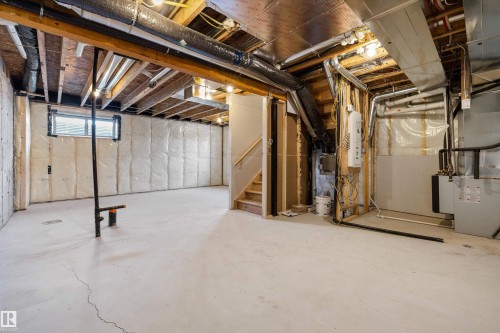 4178 Kinglet Drive Nw, Edmonton, AB - Indoor Photo Showing Basement