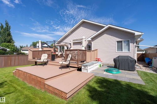 1 Linksview Cl, Spruce Grove, AB - Outdoor With Deck Patio Veranda With Exterior