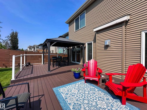 134 Joyal Way, St. Albert, AB - Outdoor With Deck Patio Veranda With Exterior
