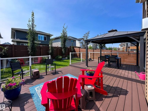134 Joyal Way, St. Albert, AB - Outdoor With Deck Patio Veranda With Exterior
