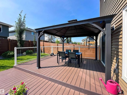 134 Joyal Way, St. Albert, AB - Outdoor With Deck Patio Veranda With Exterior
