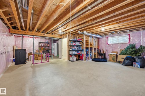 49 Navajo Ln, Fort Saskatchewan, AB - Indoor Photo Showing Basement