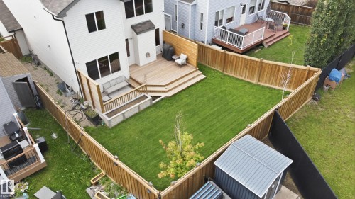 49 Navajo Ln, Fort Saskatchewan, AB - Outdoor With Deck Patio Veranda