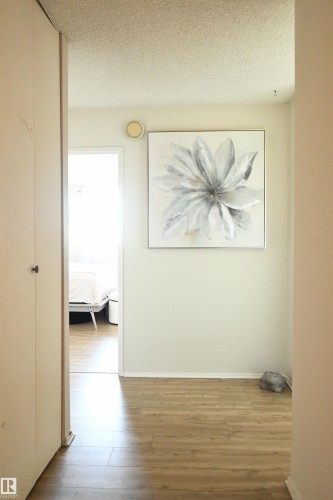 The space has been fully maximized in this unit, and the hallway space provides an elegant separation from the living space, to the bedroom area - #1305 13910 Stony Plain Rd Nw, Edmonton, AB - Indoor Photo Showing Other Room