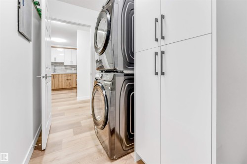 #107 9760 176 St Nw, Edmonton, AB - Indoor Photo Showing Laundry Room