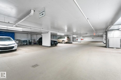 #1201 11969 Jasper Av Nw, Edmonton, AB - Indoor Photo Showing Garage
