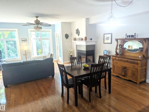#302 9811 96A St Nw, Edmonton, AB - Indoor Photo Showing Dining Room