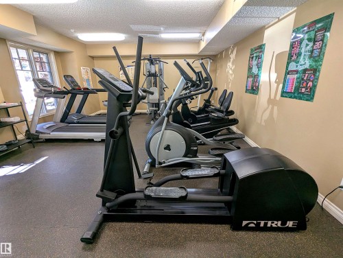#302 9811 96A St Nw, Edmonton, AB - Indoor Photo Showing Gym Room