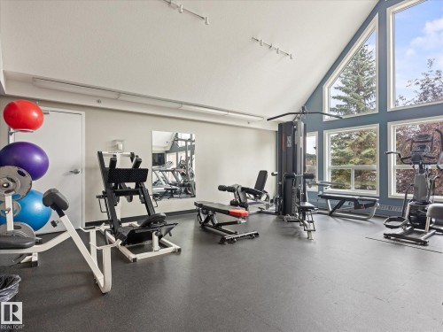 #223 9008 99 Av Nw, Edmonton, AB - Indoor Photo Showing Gym Room