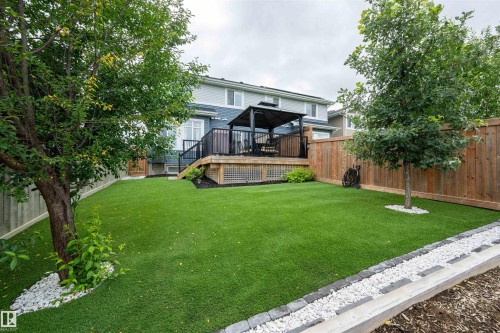 3837 Robins Crescent Nw, Edmonton, AB - Outdoor With Deck Patio Veranda With Backyard