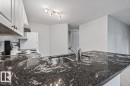#202 8503 108 St Nw, Edmonton, AB  - Indoor Photo Showing Kitchen With Double Sink 