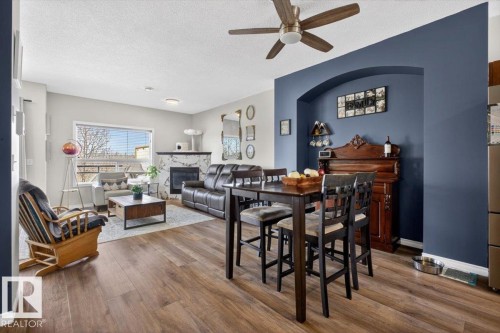 #76 3010 33 Av Nw, Edmonton, AB - Indoor With Fireplace