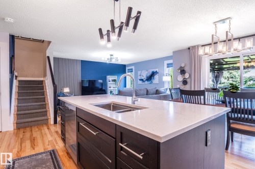 47 Landon Crescent, Spruce Grove, AB - Indoor Photo Showing Kitchen With Double Sink