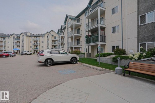 #208 6710 158 Av Nw, Edmonton, AB - Outdoor With Balcony With Facade