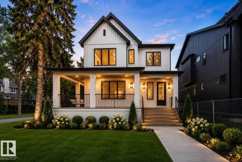 6003 111 Avenue Nw, Edmonton, AB - Outdoor With Deck Patio Veranda With Facade