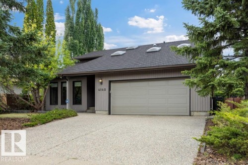 Stunning two-story located in a quiet cul-de-sac backing onto a beautiful park. - 4140 147 Street Nw, Edmonton, AB - Outdoor