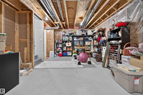 4065 Morrison Way Nw, Edmonton, AB - Indoor Photo Showing Basement