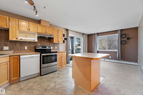 #325 11325 83 St Nw, Edmonton, AB - Indoor Photo Showing Kitchen