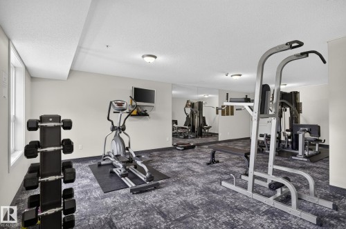 #210 392 Silver Berry Rd Nw, Edmonton, AB - Indoor Photo Showing Gym Room