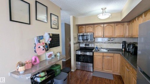 #104 16344 109 St Nw, Edmonton, AB - Indoor Photo Showing Kitchen
