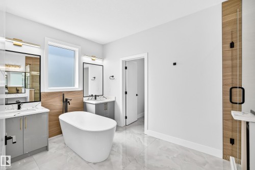 233 Crystal Creek, Leduc, AB - Indoor Photo Showing Bathroom